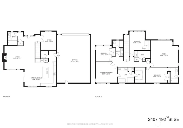 Photo 2 of Single family home for sale at 2407 192nd Street Se, Bothell, WA 98012 | MLS# NWM2571123 | Listing updated on 2026-09-29