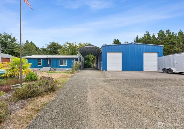 Photo 1 of Manufactured home for sale at 1402 & 1406 Sandy Dr, Grayland, WA 98547 | MLS# NWM2575930 | Listing updated on 2026-10-01