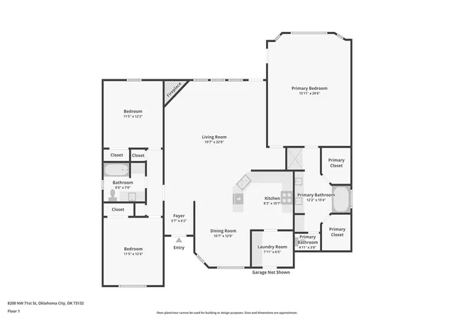 Photo 3 of Single family home for sale at 8200 NW 71st Street, Oklahoma City, OK 73132 | MLS# 1238426 | Listing updated on 2026-09-16