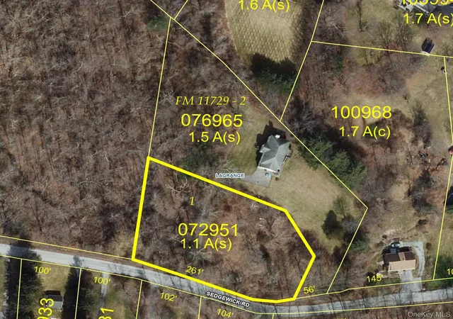 Land for sale at Lot #1 Sedgewick Rd, Poughkeepsie (Town), NY 12603 | MLS# 991139