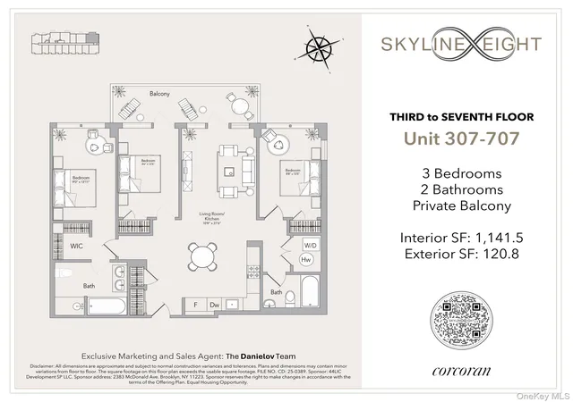 Photo 4 of Condo for sale at 11-37 44th Drive #607, New York, NY 11101 | MLS# 1050749 | Listing updated on 2026-09-16