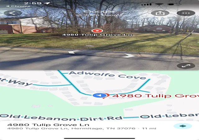 Photo 1 of Land for sale at 4980 Tulip Grv Ln, Hermitage, TN 37076 | MLS# 3594035 | Listing updated on 2026-09-17