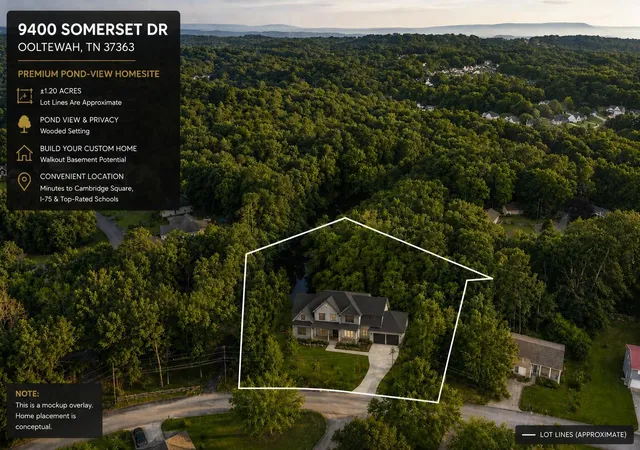Land for sale at 9400 Somerset Dr, Ooltewah, TN 37363 | MLS# 3245761