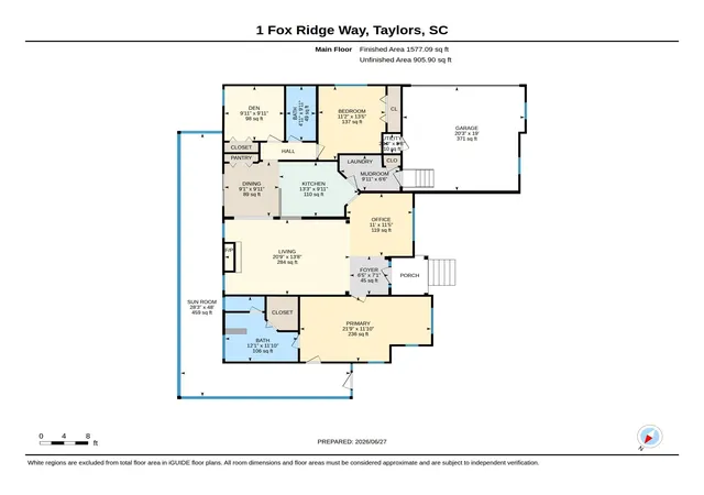 Photo 44 of Single family home for sale at 1 Fox Ridge Way, Taylors, SC 29687 | MLS# SPN339161 | Listing updated on 2026-10-28