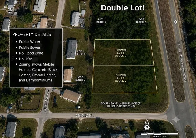 Photo 3 of Land for sale at Corner Se 142nd Pl & S Us Hwy 301, Summerfield, FL 34491 | MLS# TB8395981 | Listing updated on 2026-09-23