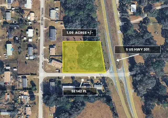 Photo 4 of Land for sale at Corner SE 142nd Pl & S US Hwy 301, Summerfield, FL 34491 | MLS# TB8395981 | Listing updated on 2026-09-23