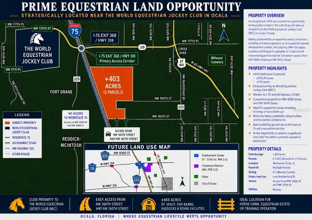 Photo 3 of Land for sale at 6405 Nw 165th Street, Reddick, FL 32686 | MLS# OM722173 | Listing updated on 2026-09-16