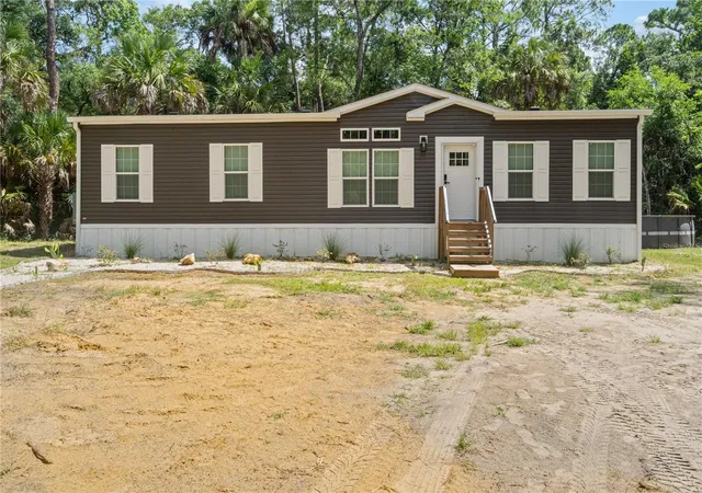 Photo 1 of Manufactured home for sale at 375 Sapp St, Inglis, FL 34449 | MLS# OM727000 | Listing updated on 2026-09-24