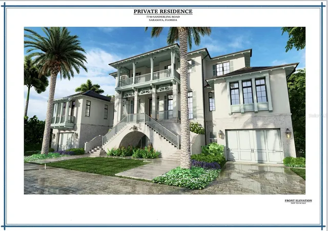 Photo 1 of Mansion for sale at 7740 Sanderling Rd, Sarasota, FL 34242 | MLS# A4704635 | Listing updated on 2026-09-09