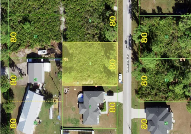 Photo 1 of Land for sale at 5587 Veracruz Ter, Port Charlotte, FL 33981 | MLS# A4705465 | Listing updated on 2026-09-09