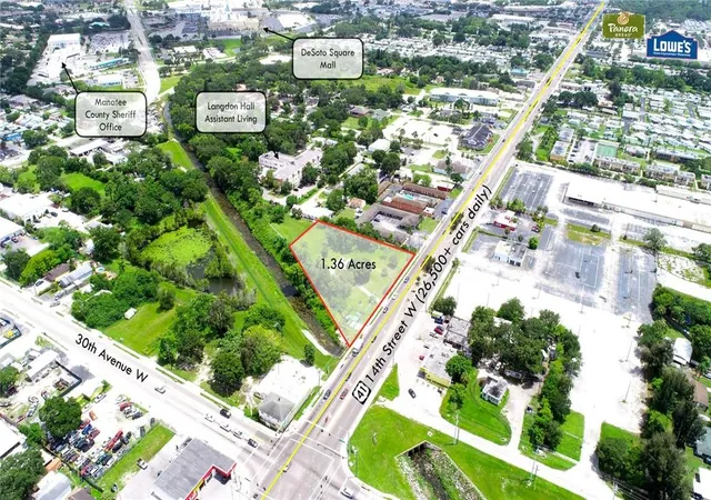 Land for sale at 3223 14Th St W, BRADENTON, FL 34205 | MLS# T3123964