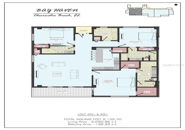 3rd image of 64 Bay Esplanade #401, Clearwater Beach, FL 33767 | MLS# U8071254