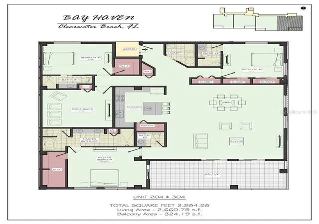 2nd image of 64 Bay Esplanade #304, Clearwater Beach, FL 33767 | MLS# U8071622