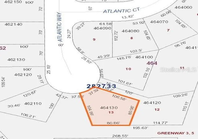 Photo 1 of Land for sale at 1225 Atlantic Ct, Kissimmee, FL 34759 | MLS# S5031245 | Listing updated on 2025-12-17
