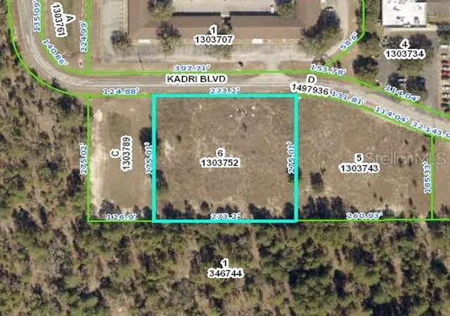 Photo 3 of Land for sale at 12160 Kadri Blvd, Spring Hill, FL 34608 | MLS# W7839798 | Listing updated on 2026-03-04
