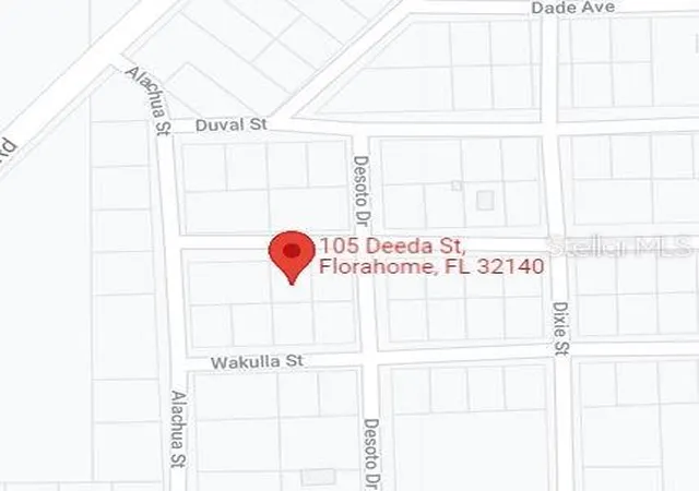 Photo 3 of Land for sale at 105 Deeda St, Florahome, FL 32140 | MLS# OM630104 | Listing updated on 2025-11-28