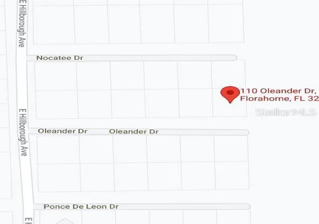 Photo 1 of Land for sale at 110 Oleander Dr, Florahome, FL 32140 | MLS# OM631097 | Listing updated on 2025-11-18