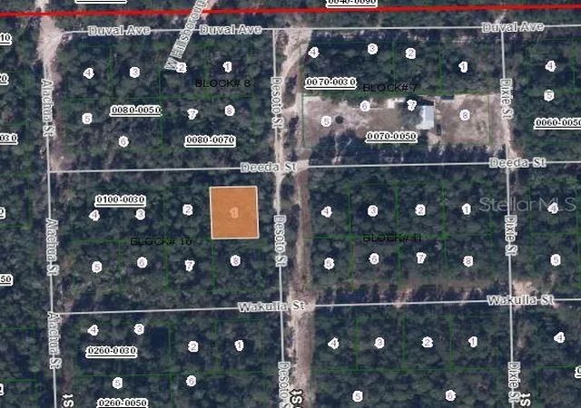 Photo 2 of Land for sale at 105 Deeda St, Florahome, FL 32140 | MLS# OM642394 | Listing updated on 2026-07-16