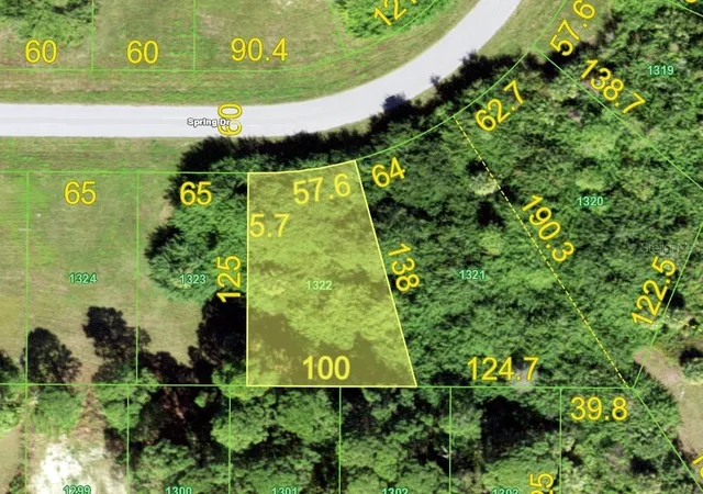 Photo 1 of Land for sale at 180 Spring Dr, Rotonda West, FL 33947 | MLS# D6127215 | Listing updated on 2026-08-25