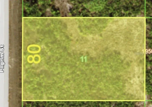 Photo 1 of Land for sale at 3474 Pilgrim St, Port Charlotte, FL 33981 | MLS# A4580979 | Listing updated on 2025-08-22