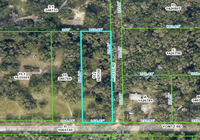 Photo 2 of Land for sale at 0 Yontz Rd, Brooksville, FL 34601 | MLS# W7861632 | Listing updated on 2026-07-22
