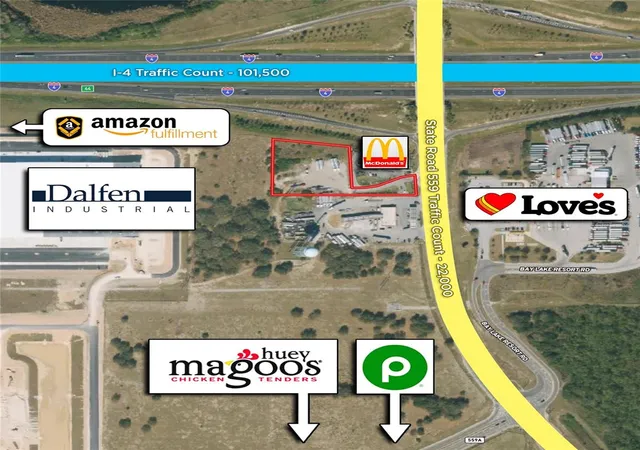 Photo 1 of Land for sale at 1801 State Road 559, Polk City, FL 33868 | MLS# P4929376 | Listing updated on 2026-08-17