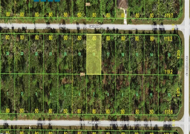 Photo 1 of Land for sale at 13461 Carrie Ave, Port Charlotte, FL 33953 | MLS# T3508634 | Listing updated on 2026-10-06