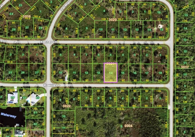 Photo 1 of Land for sale at 12468 Koenig Ln, Port Charlotte, FL 33953 | MLS# A4614612 | Listing updated on 2026-10-13