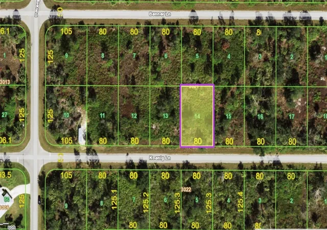 Photo 2 of Land for sale at 12468 Koenig Ln, Port Charlotte, FL 33953 | MLS# A4614612 | Listing updated on 2026-10-13