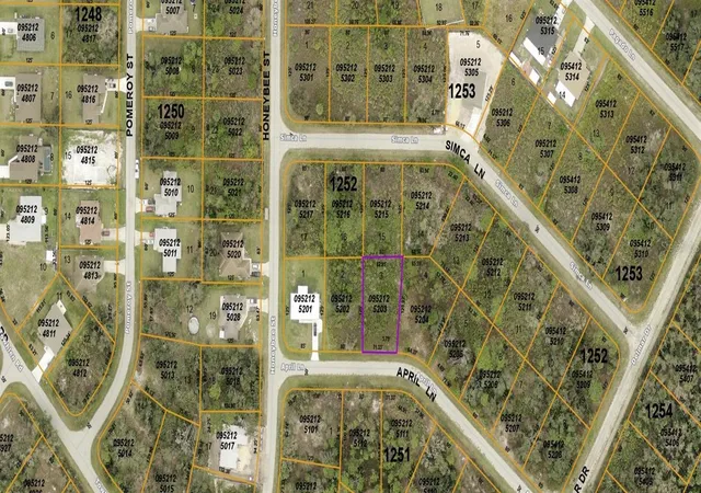 Photo 1 of Land for sale at 00 April Ln, North Port, FL 34291 | MLS# OM681393 | Listing updated on 2026-06-30