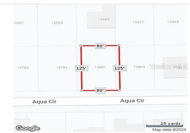 Photo 2 of Land for sale at 15801 Aqua Cir, Port Charlotte, FL 33981 | MLS# A4616855 | Listing updated on 2026-09-26