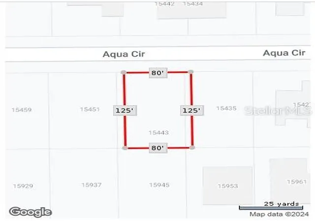 Photo 2 of Land for sale at 15443 Aqua Cir, Port Charlotte, FL 33981 | MLS# A4616859 | Listing updated on 2026-09-26