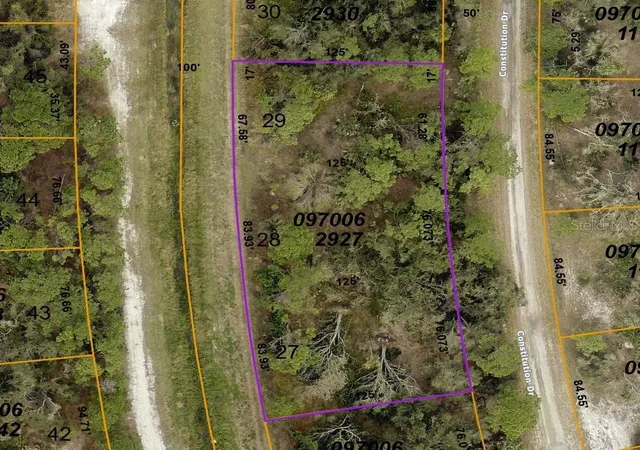 Photo 4 of Land for sale at Lot 27,28,29 Constitution Dr, North Port, FL 34291 | MLS# C7495507 | Listing updated on 2026-07-29