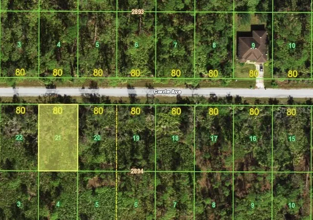 Photo 2 of Land for sale at 13437 Carrie Ave, Port Charlotte, FL 33953 | MLS# S5111469 | Listing updated on 2026-10-15