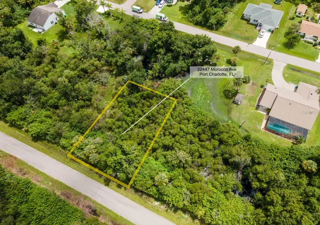 Photo 2 of Land for sale at 22447 Morocco Ave, Port Charlotte, FL 33952 | MLS# C7497523 | Listing updated on 2026-03-17