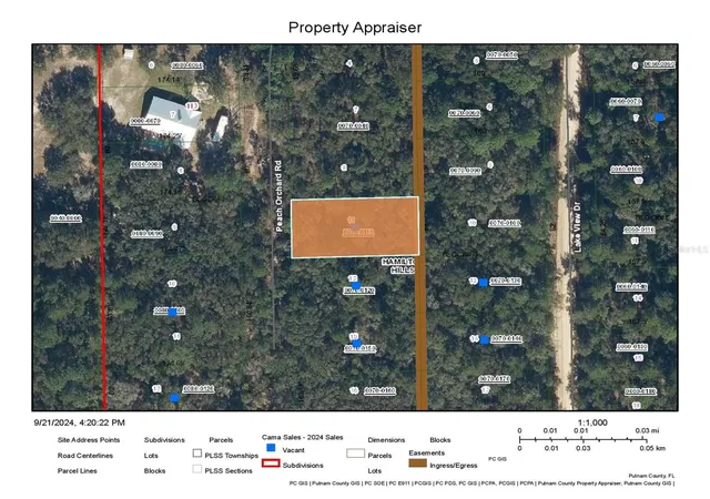 Photo 2 of Land for sale at 118 Peach Orchard Rd, Pomona Park, FL 32181 | MLS# FC304079 | Listing updated on 2026-10-17