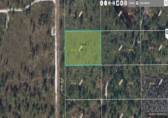 Photo 1 of Land for sale at 753 Dill Rd, Christmas, FL | MLS# O6244653 | Listing updated on 2026-06-20