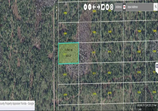 Photo 1 of Land for sale at 2307 Dill Rd, Orlando, FL 32820 | MLS# O6247901 | Listing updated on 2026-06-19