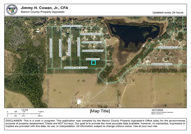 Photo 2 of Land for sale at 0 SW South Ct, Dunnellon, FL 34431 | MLS# OM687262 | Listing updated on 2026-10-08