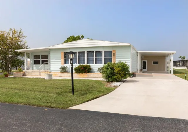 Photo 1 of Manufactured home for sale at 628 La Jolla Cir, North Port, FL 34287 | MLS# TB8317997 | Listing updated on 2026-09-22