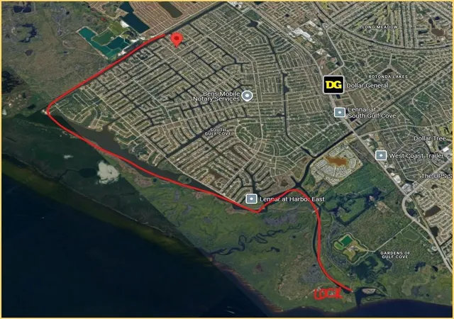 Photo 4 of Land for sale at 14315 Montmarte Ave, Port Charlotte, FL 33981 | MLS# D6139347 | Listing updated on 2026-09-02
