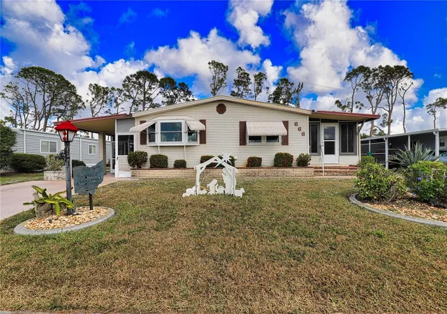 Photo 3 of Manufactured home for sale at 666 Alvarado, North Port, FL 34287 | MLS# TB8326516 | Listing updated on 2026-09-22