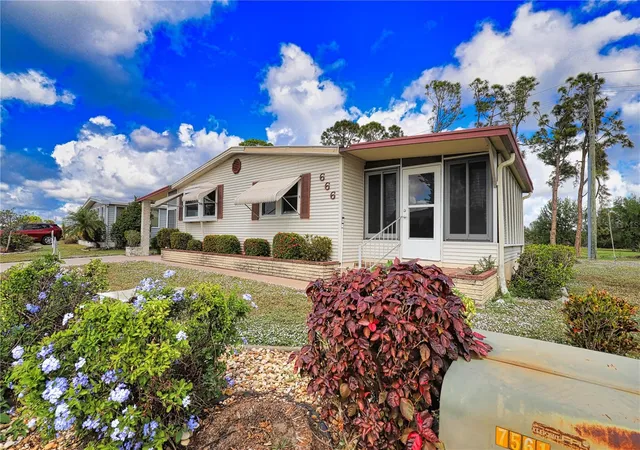 Photo 4 of Manufactured home for sale at 666 Alvarado, North Port, FL 34287 | MLS# TB8326516 | Listing updated on 2026-09-22