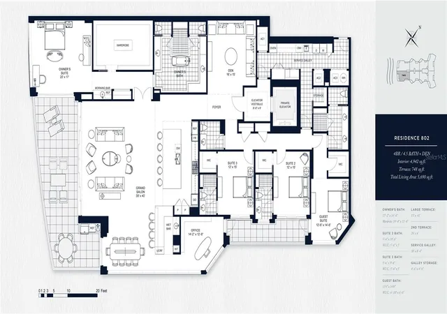 2nd image of 1000 Benjamin Franklin Dr, SARASOTA, FL 34236