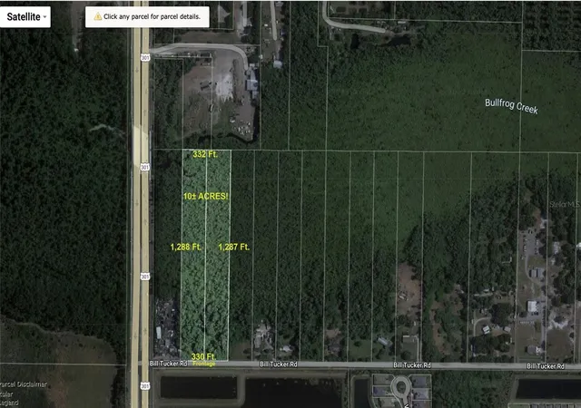 Photo 3 of Land for sale at 11632 Bill Tucker Rd, Wimauma, FL 33598 | MLS# TB8329439 | Listing updated on 2026-06-12