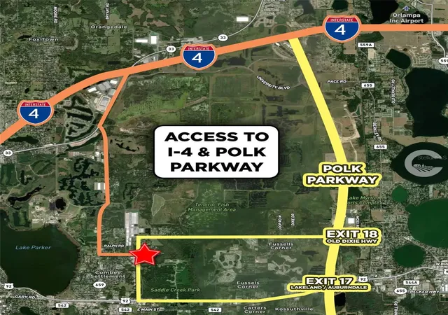 Photo 1 of Land for sale at 1525 Fish Hatchery Rd, Lakeland, FL 33801 | MLS# P4933184 | Listing updated on 2026-02-19