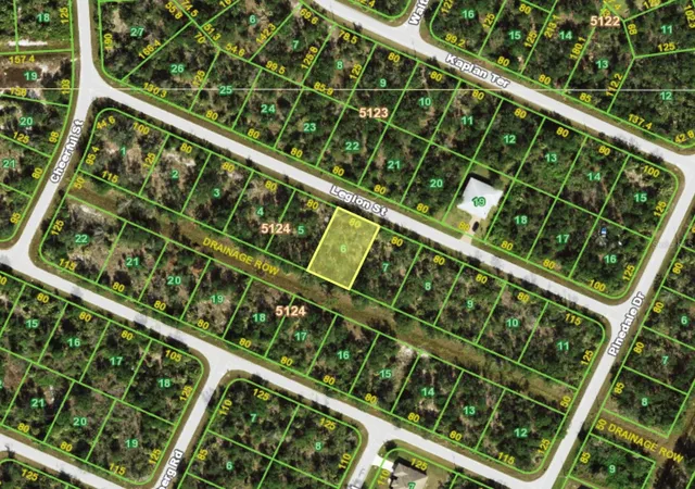 Photo 1 of Land for sale at 7051 Legion St, Port Charlotte, FL 33981 | MLS# D6140217 | Listing updated on 2026-02-09