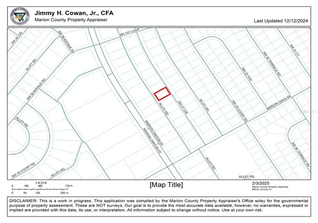 Photo 1 of Land for sale at 0 Sw 27th Circle, Ocala, FL 34473 | MLS# OM694338 | Listing updated on 2026-08-13