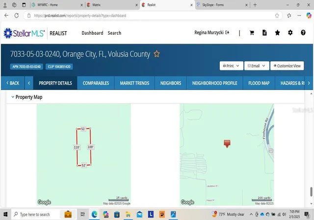 Photo 3 of Land for sale at No St 5,637 Sf, Orange City, FL 32763 | MLS# V4940765 | Listing updated on 2026-01-31