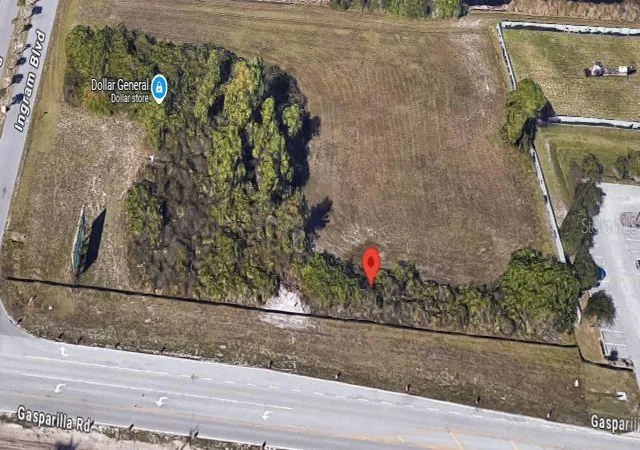 Photo 1 of Land for sale at 8395 Gasparilla Rd, Port Charlotte, FL 33981 | MLS# C7505795 | Listing updated on 2026-02-24